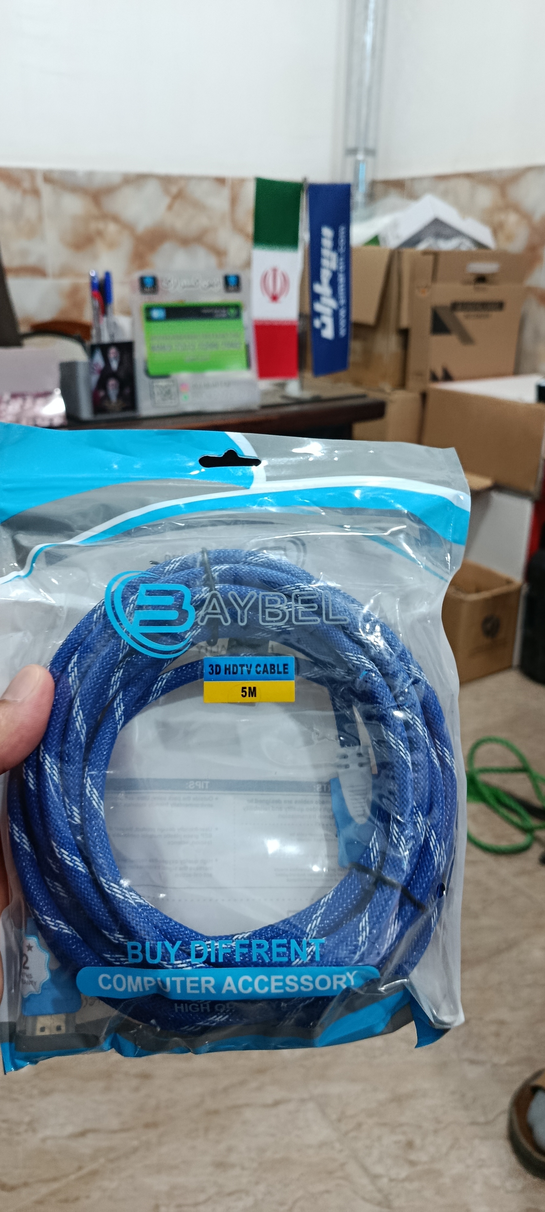 کابل HDMI بایبل مدل BAYBEL 3D طول 5 متر