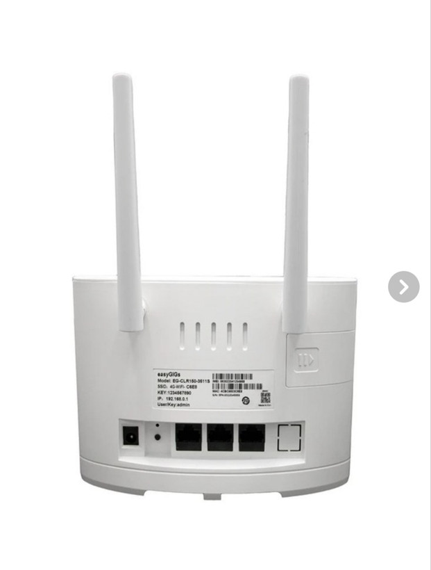 مودم 4G ایزیگیگز مبین نت مدل EG-CLR150-3511S