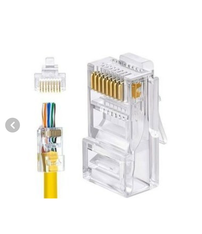 سوکت شبکه میان گذر CAT6 UTP